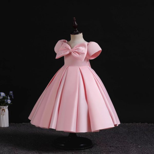 Pink Princess dress for girls ages 6-9-116 - Image 4