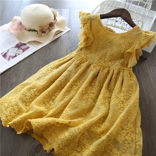 Lace dress for girls aged 6-9-123