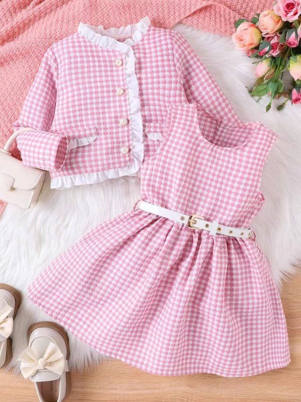Girls 4-7 years old dress set-158 - Image 2